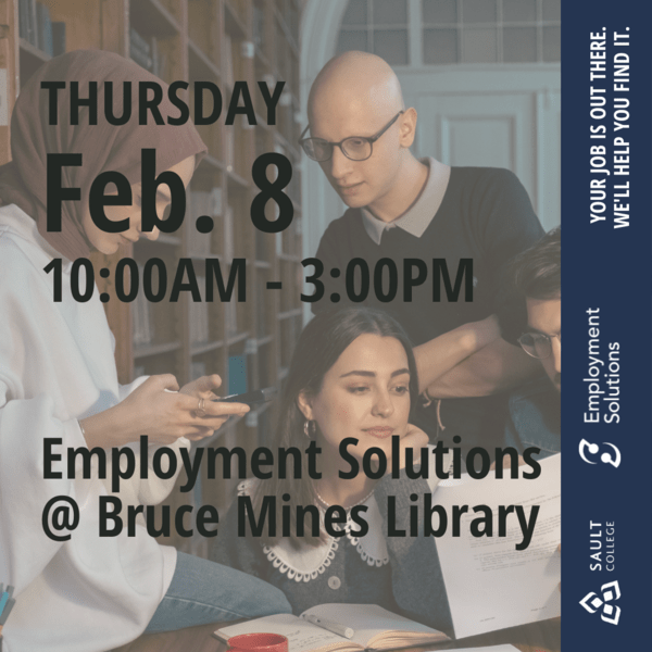 Employment Solutions at Bruce Mines Library