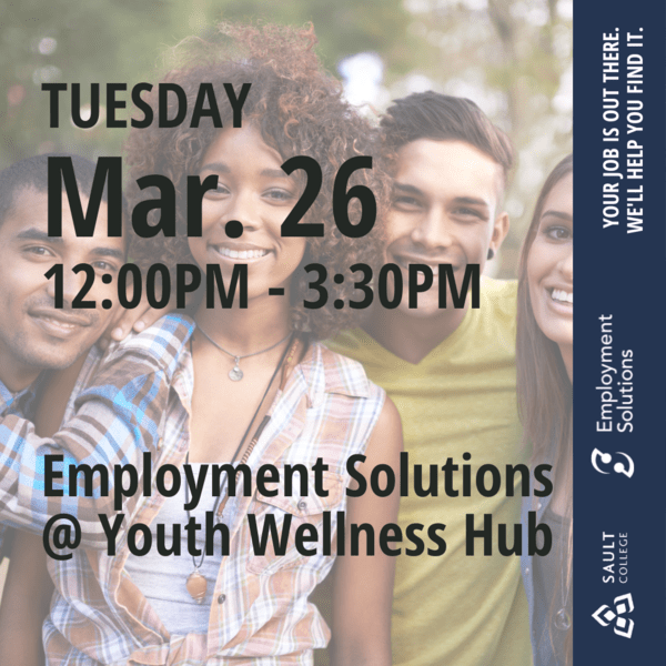 Employment Solutions at the Youth Wellness Hub - March 26