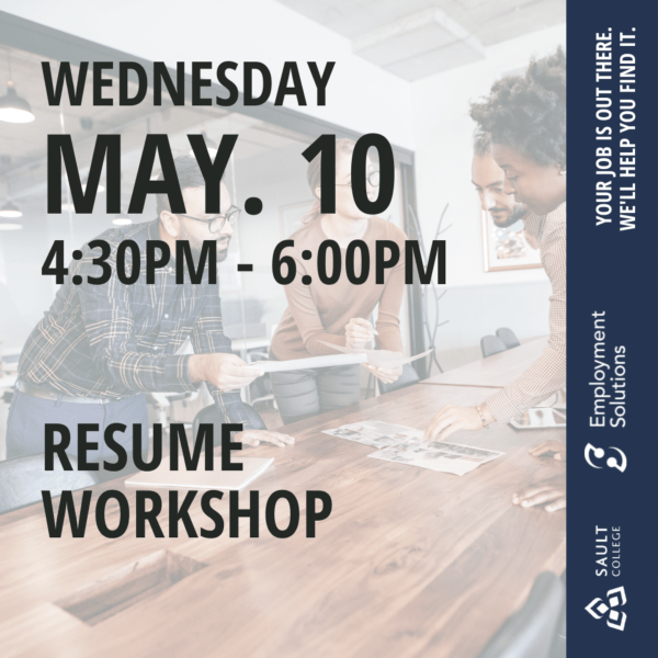 Resume Workshop - May 10