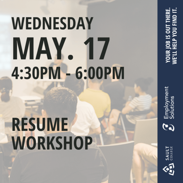 Resume Workshop - May 17