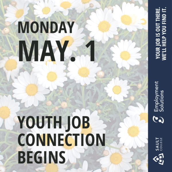 Youth Job Connection Begins - May 1