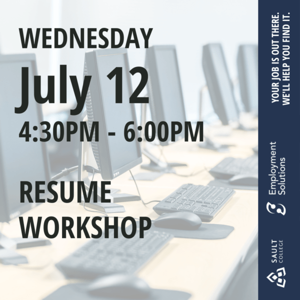 Resume Workshop - July 12