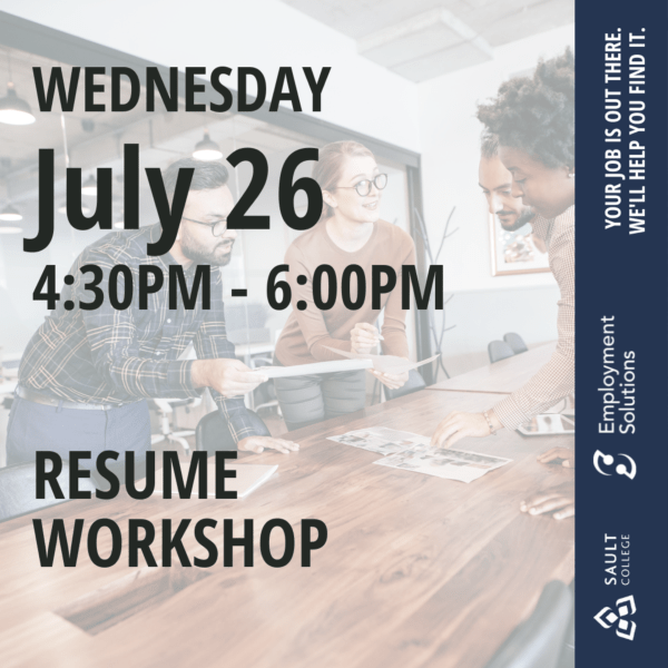 Resume Workshop - July 26