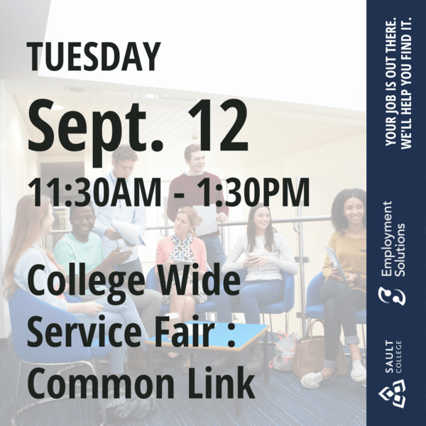 College Wide Service Fair - September 12