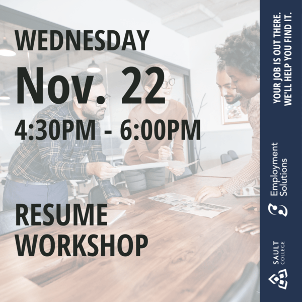 Resume Workshop - November 22