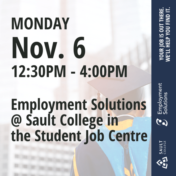 Employment Solutions at the Student Job Centre  - November 6