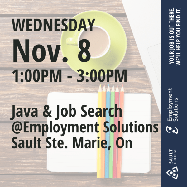 Java & Job Search  - November 8