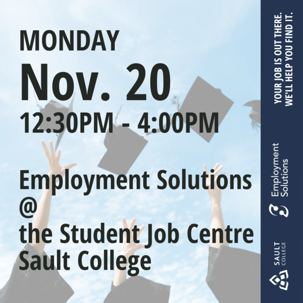 Employment Solutions at the Student Job Centre  - November 20