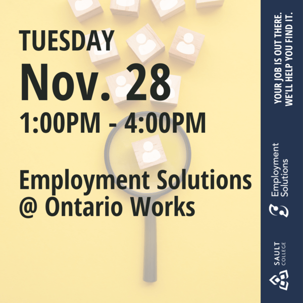 Employment Solutions at Ontario Works - November 28