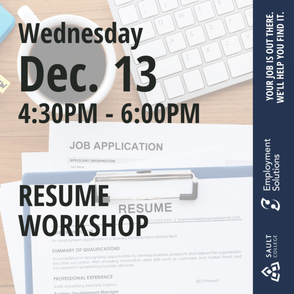 Resume Workshop - December 13