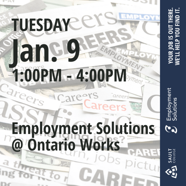 Employment Solutions at Ontario Works - January 9