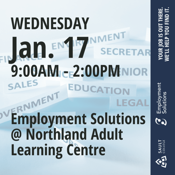 Employment Solutions at Northland Adult Learning Centre - January 17