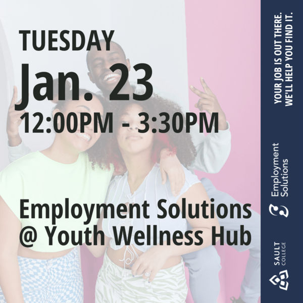 Employment Solutions at the Youth Wellness Hub - January 23