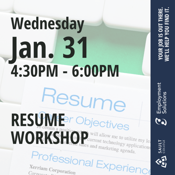 Resume Workshop - January 31
