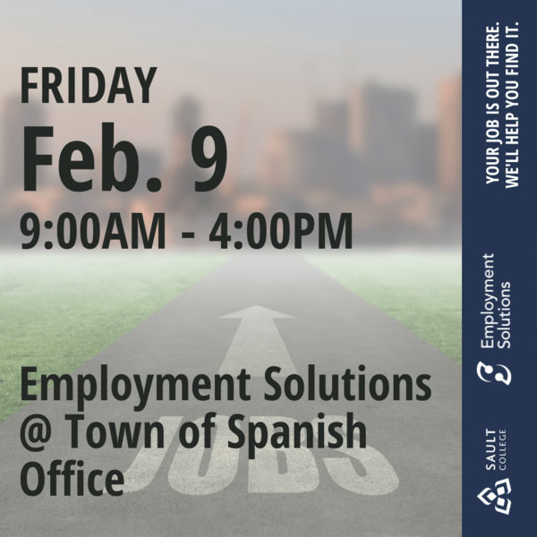 Employment Solutions in the Town of Spanish - February 9