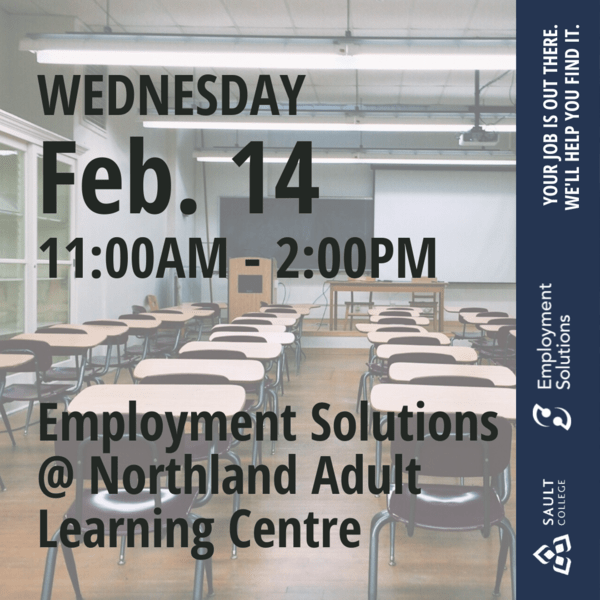 Employment Solutions at Northland Adult Learning Centre - February 14