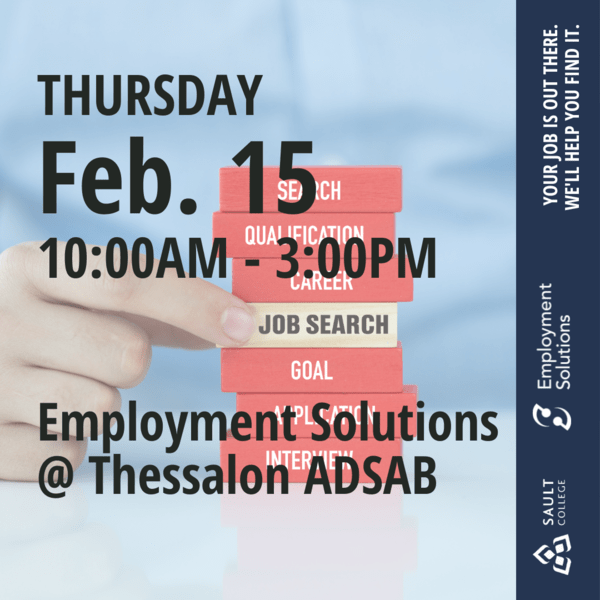 Employment Solutions at Thessalon ADSAB - February 15