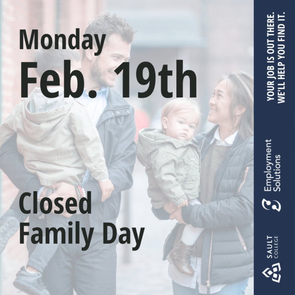 Office Closed for Family Day - February 19