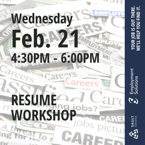 Resume Workshop - February 21