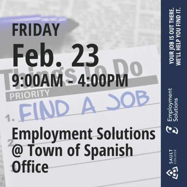Employment Solutions in the Town of Spanish - February 23
