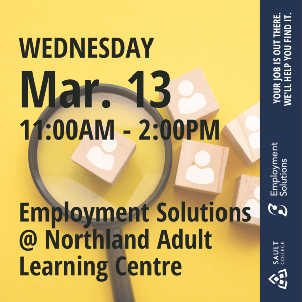 Employment Solutions at Northland Adult Learning Centre - March 13