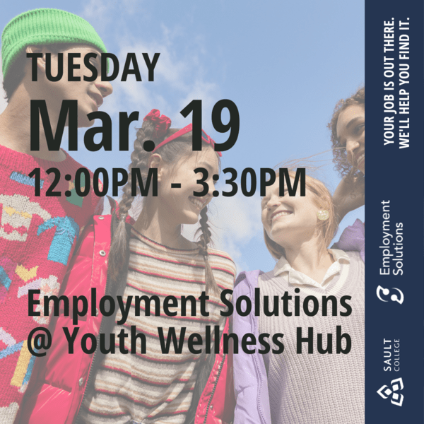 Employment Solutions at the Youth Wellness Hub - March 19