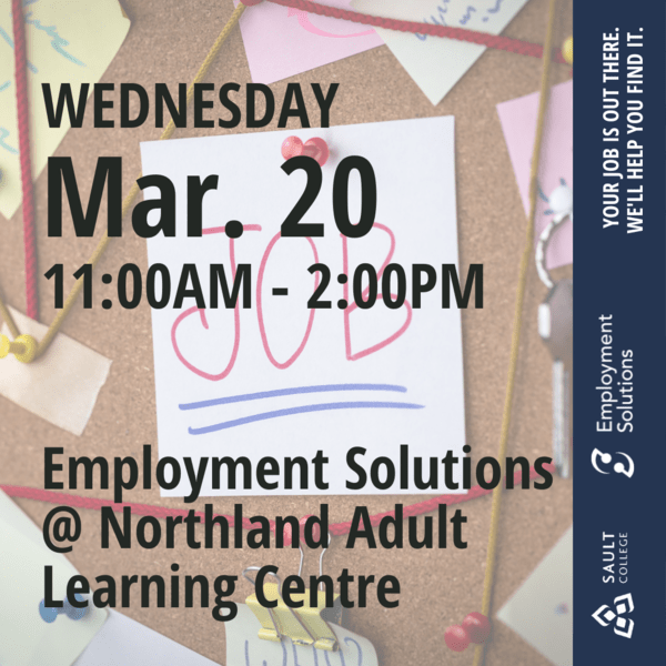 Employment Solutions at Northland Adult Learning Centre - March 20