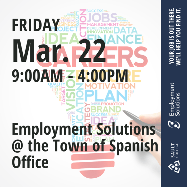 Employment Solutions in the Town of Spanish - March 22