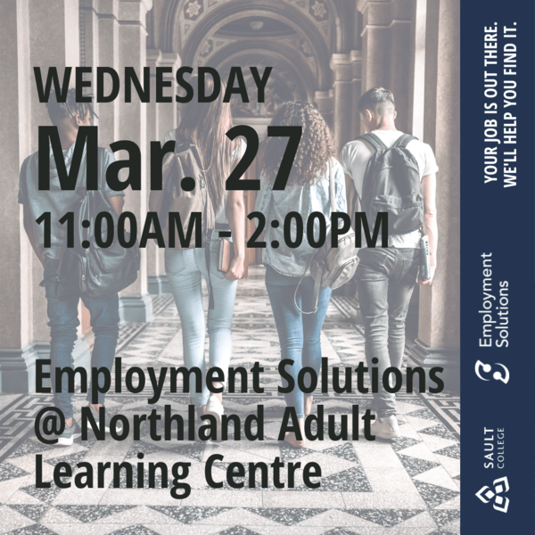 Employment Solutions at Northland Adult Learning Centre - March 27