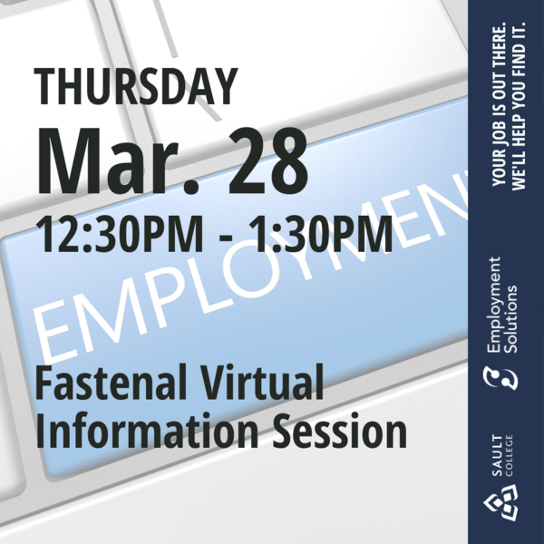 Fastenal Virtual Information Session  - March 28