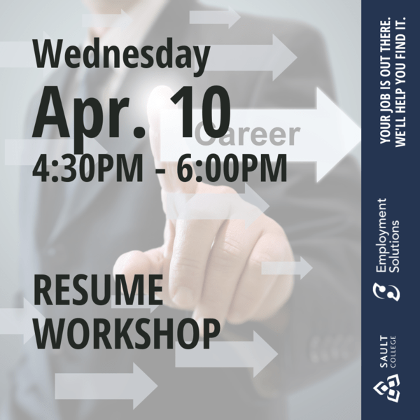Resume Workshop - April 10