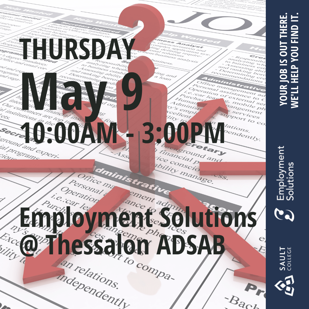 Employment Solutions at Thessalon ADSAB - May 9