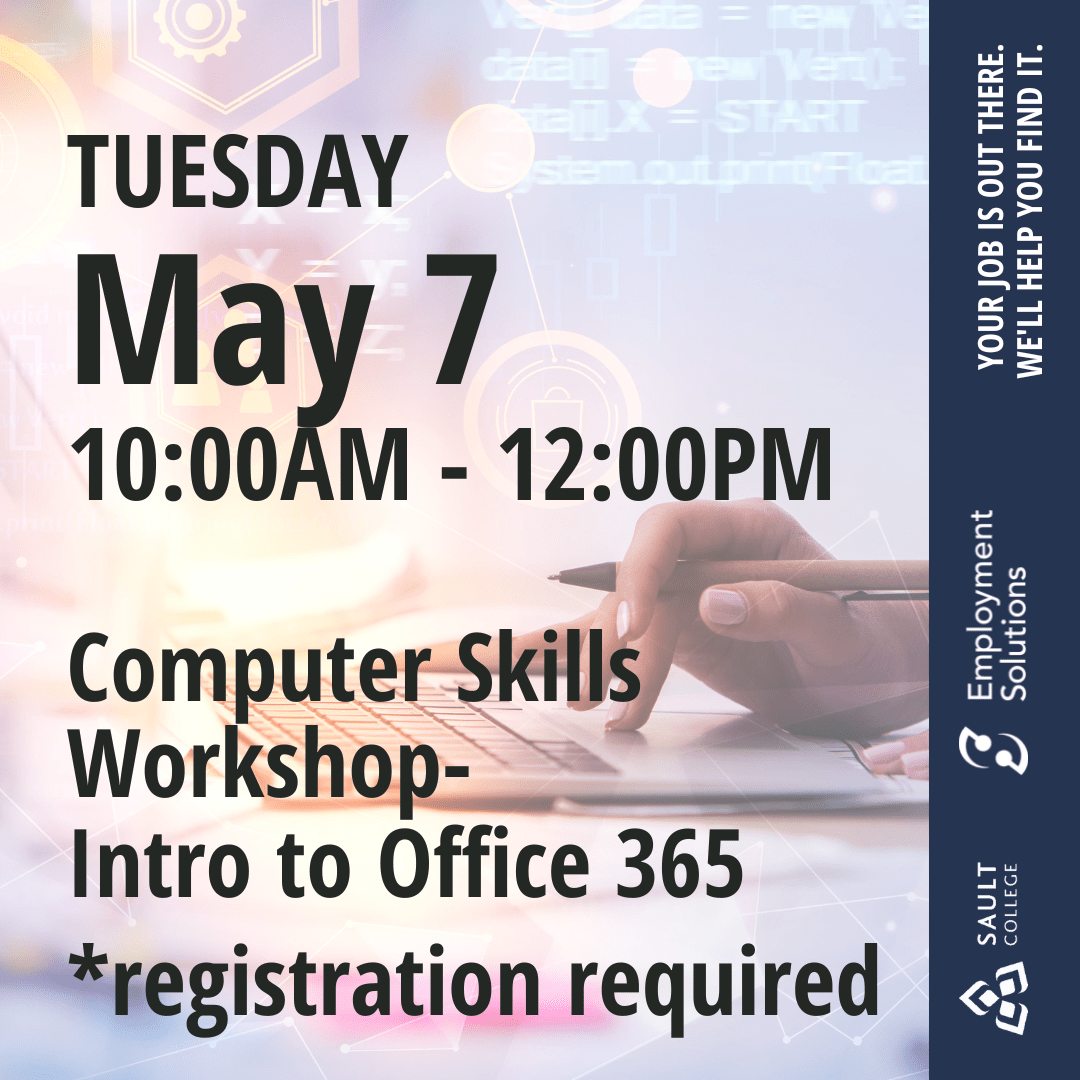 Computer Skills Workshop- Intro to Office 365