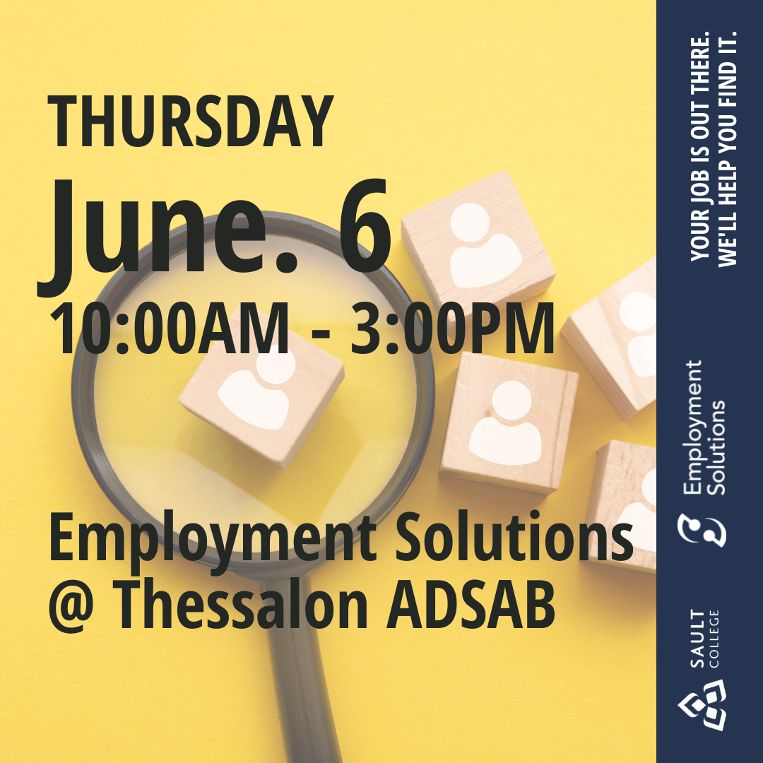 Employment Solutions at Thessalon ADSAB - June 6