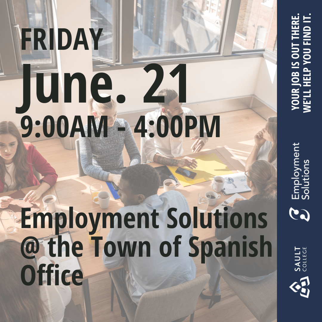 Employment Solutions in the Town of Spanish - June 21