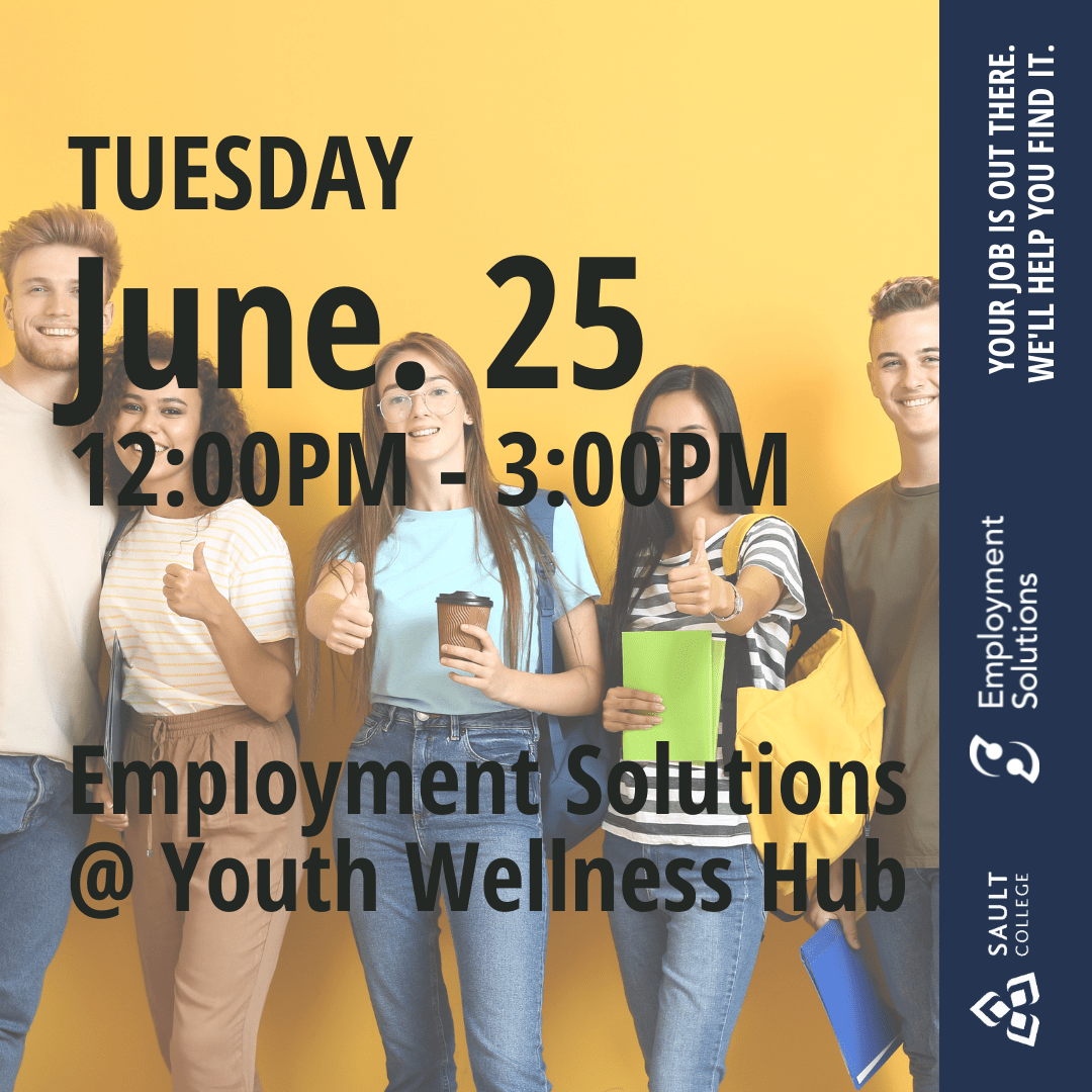 Employment Solutions at the Youth Wellness Hub - June 25