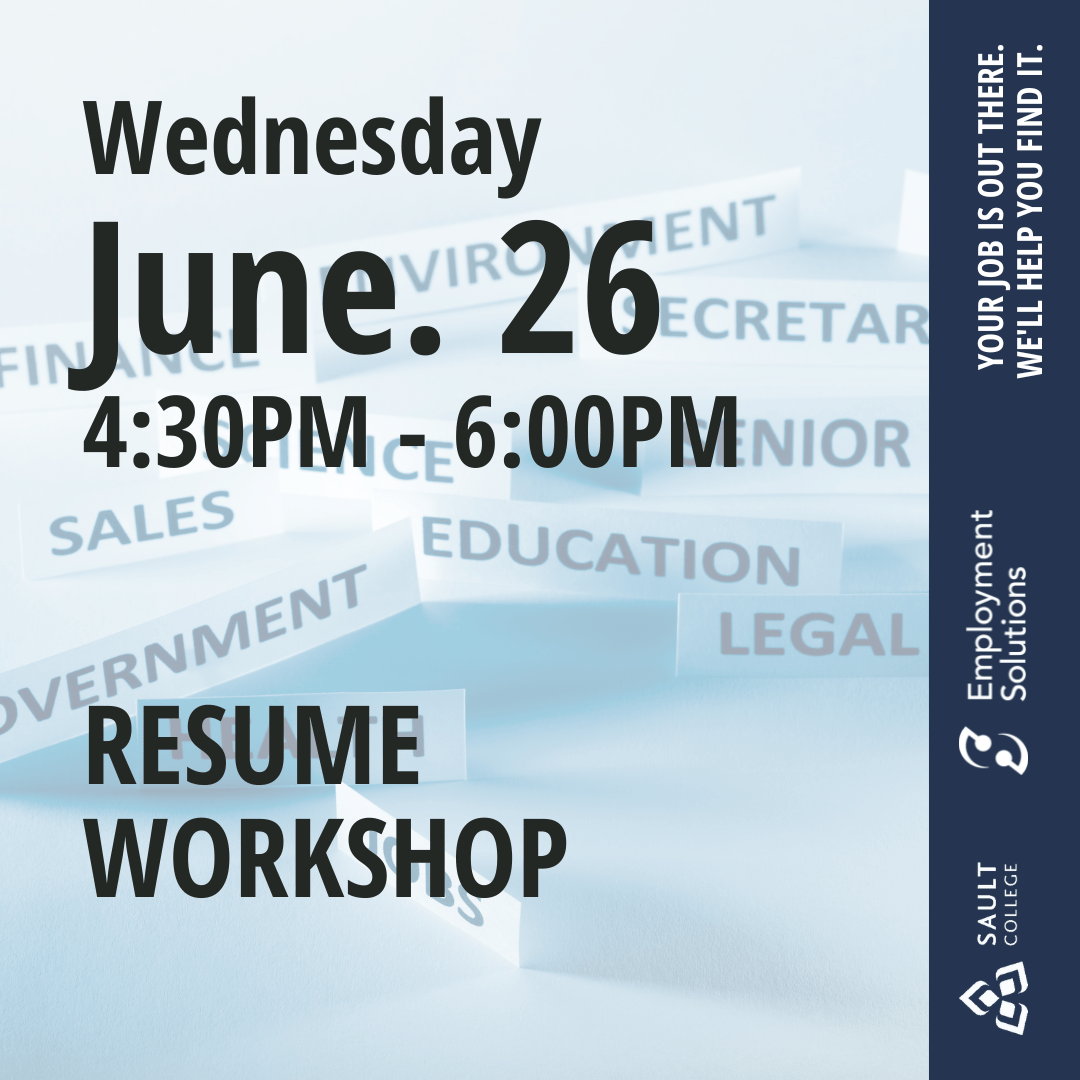 Resume Workshop - June 26