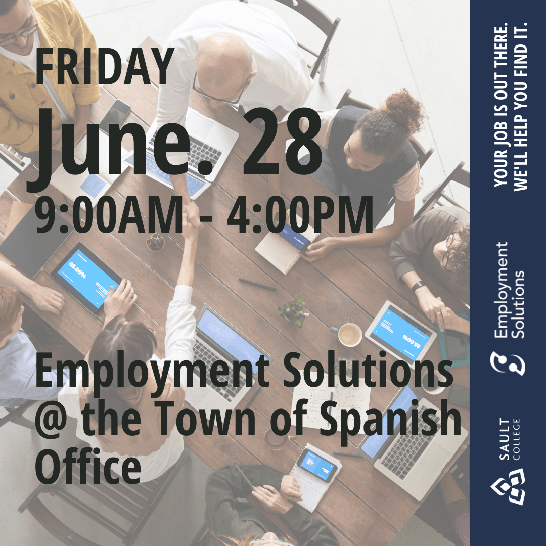 Employment Solutions in the Town of Spanish - June 28