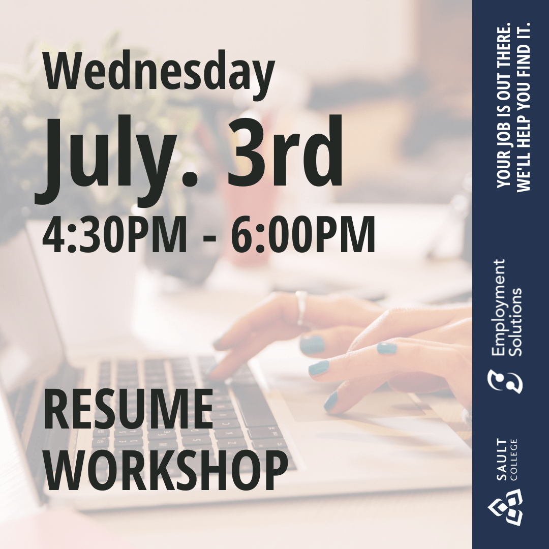 Resume Workshop - July 3