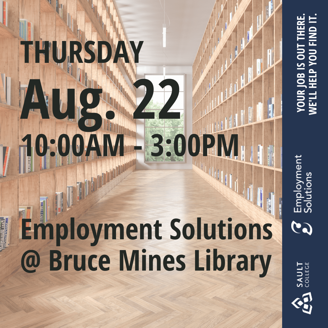 Employment Solutions at Bruce Mines Library 