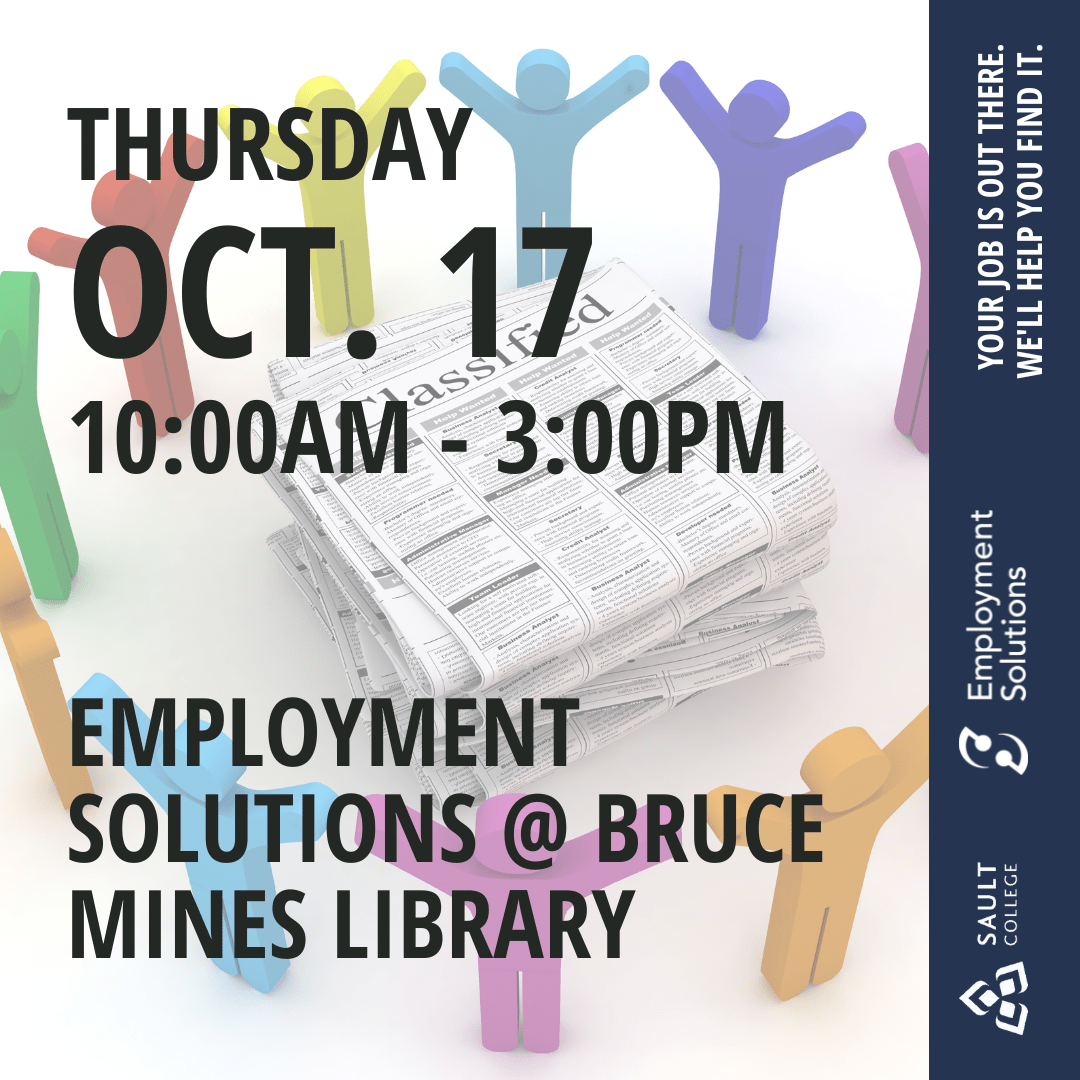 Employment Solutions at Bruce Mines Library