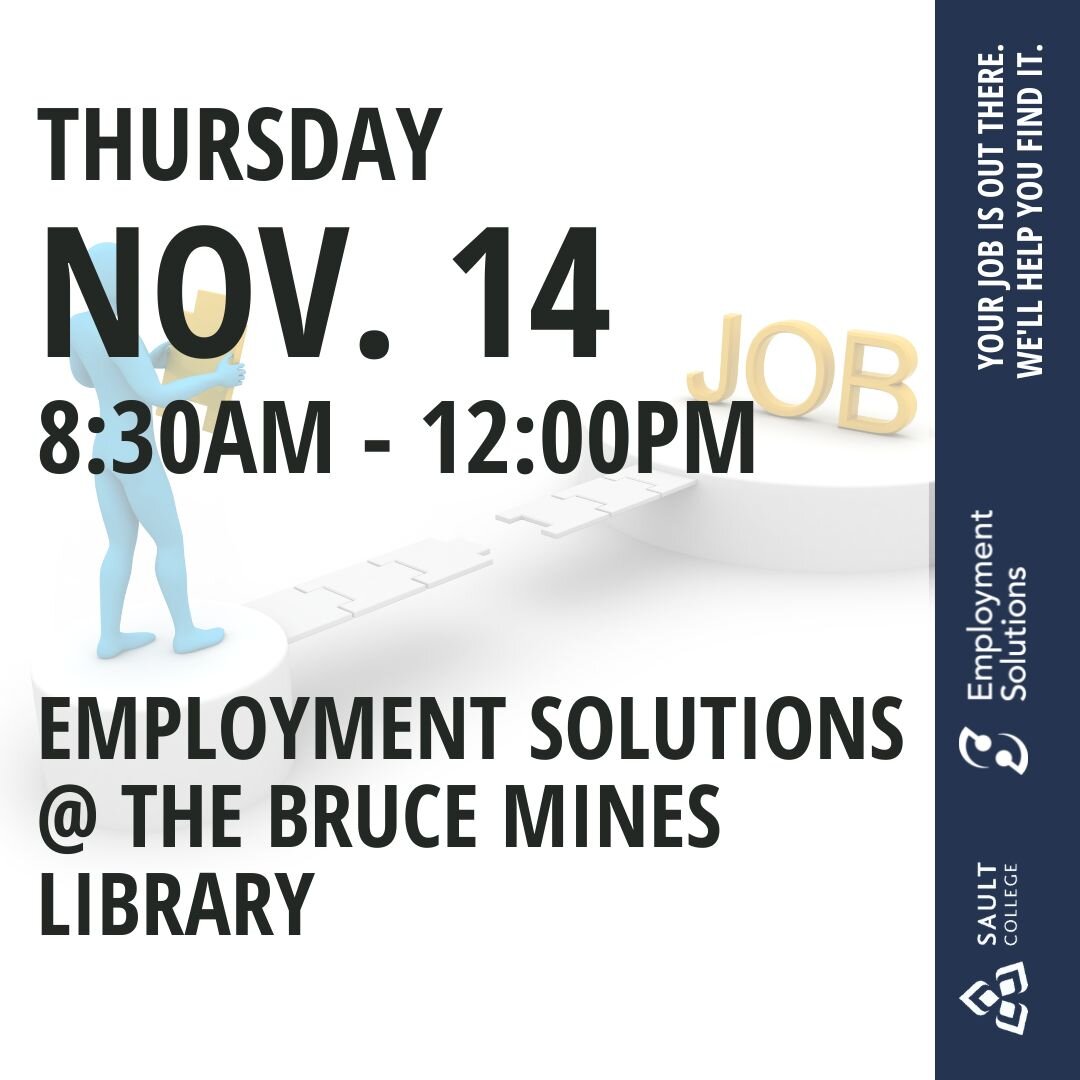 Employment Solutions @ The Bruce Mines Library