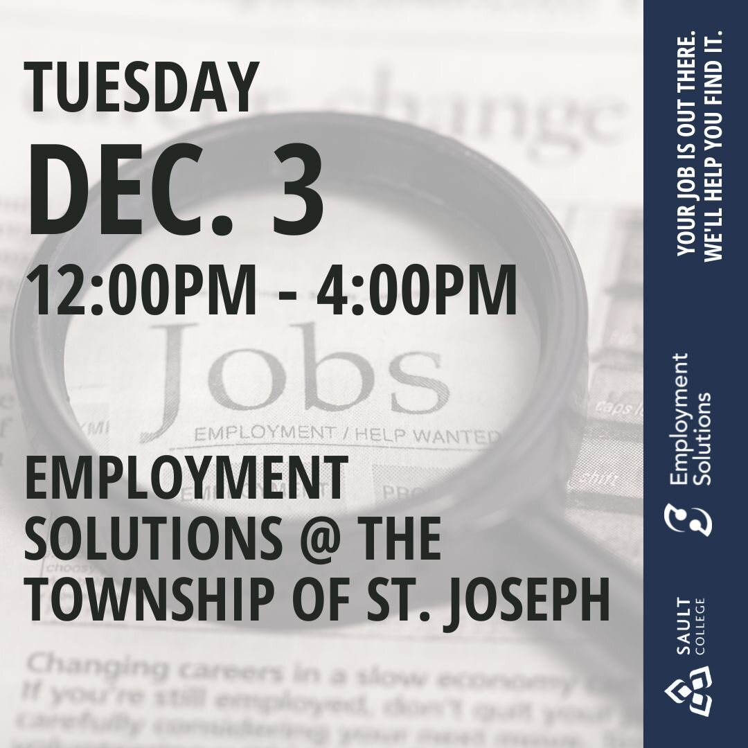 Employment Solutions @ The Township of St. Joseph Office