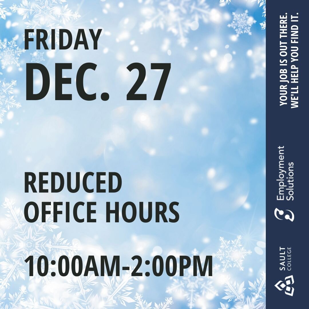 Reduced Office Hours