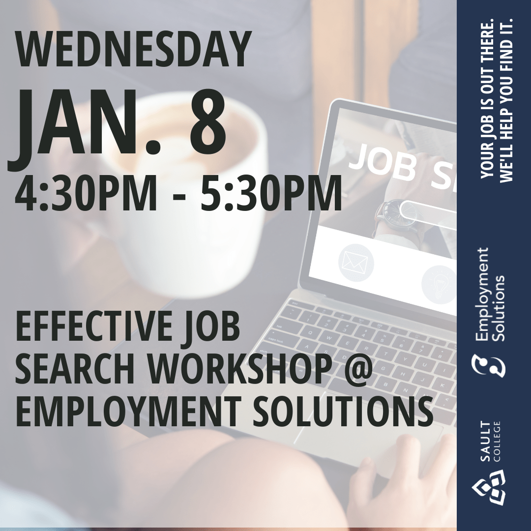 Effective Job Search Workshop @ Employment Solutions - January 8