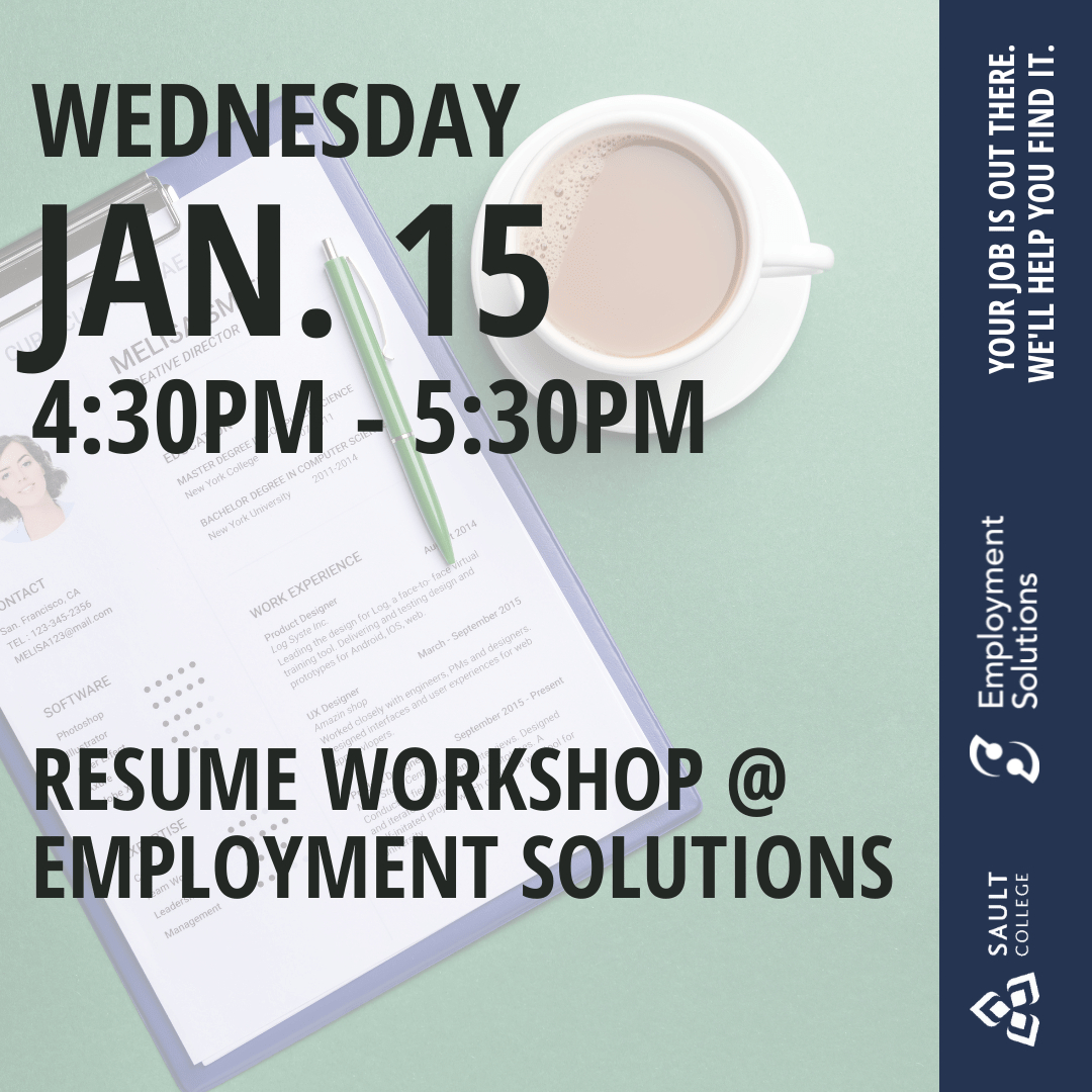 Resume Workshop @ Employment Solutions