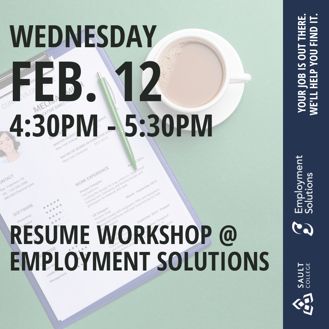 Resume Workshop @ Employment Solutions