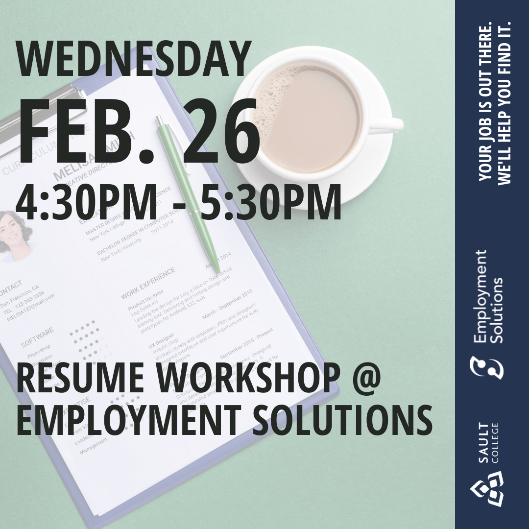 Resume Workshop @ Employment Solutions