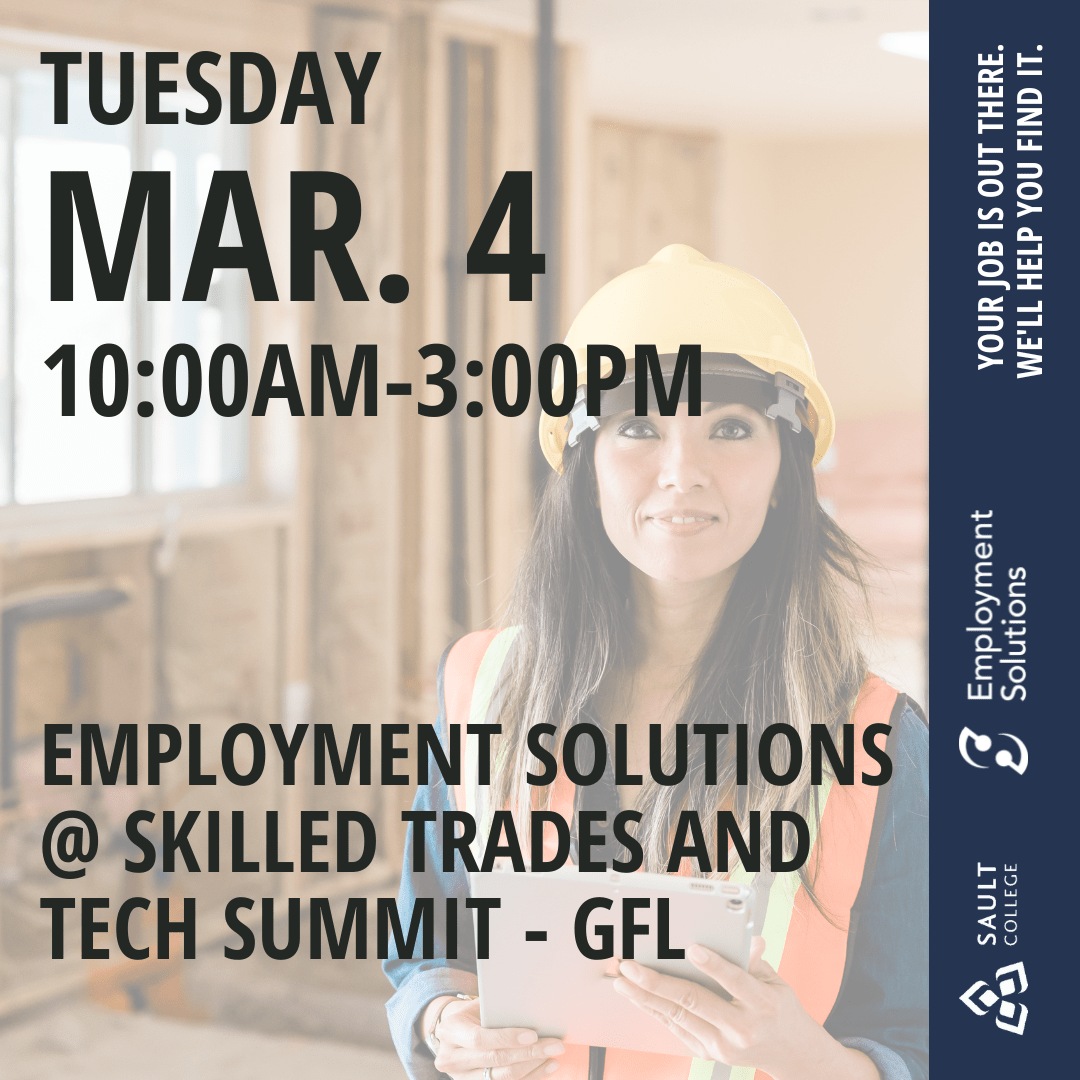 Employment Solutions @ Skilled Trades And Tech Summit - GFL - March 4