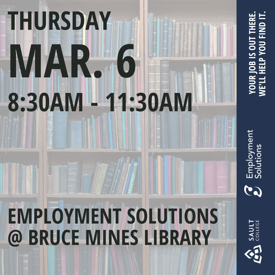 Employment Solutions @ The Bruce Mines Library